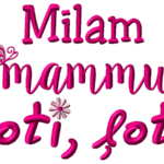 Вышивка ко дню Матери - Mīlam mammu ļoti ļoti — изображение 2