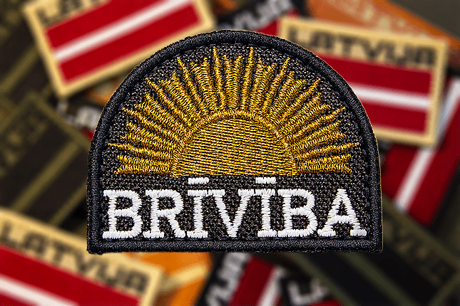izšūšana izšuvums Brīvība